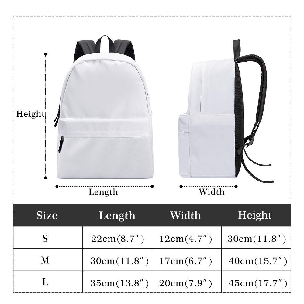 Gothic Floral Lace Print Backpack – Canvas Travel Bag, Laptop Sleeve