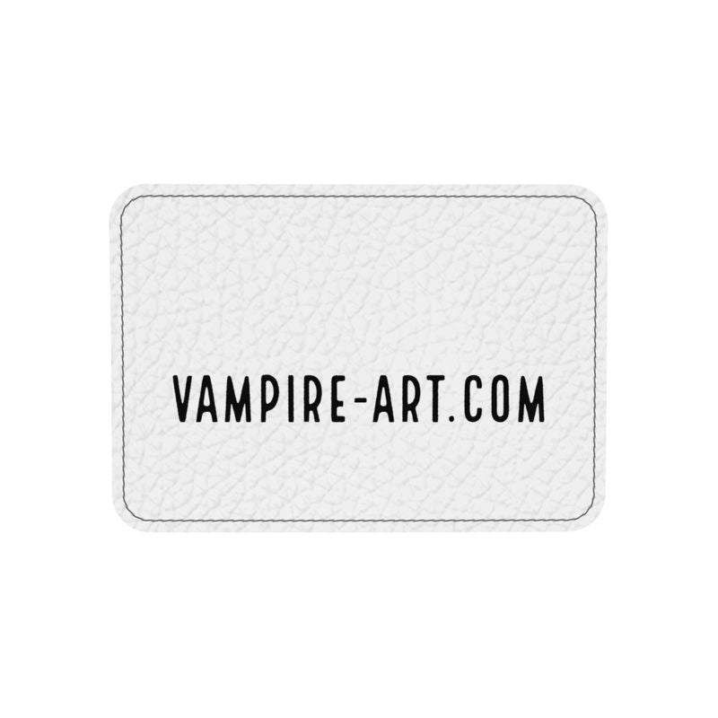 Vampire Art Victorian Black and Red Stripes & Lace Flap Over Box Bag