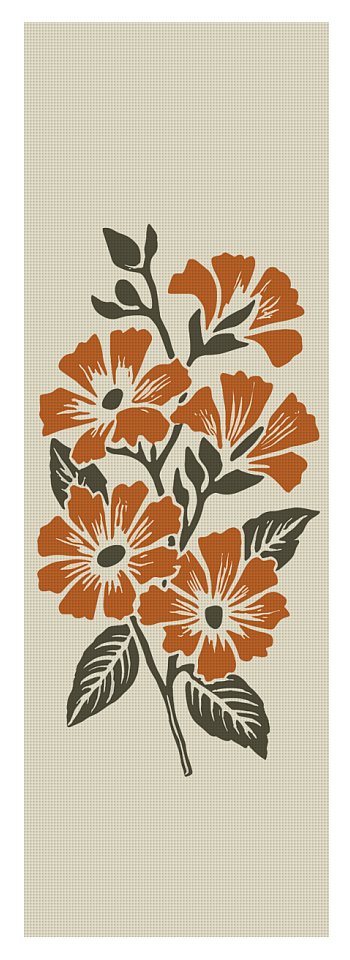 Vampire Art Retro Surfy Flowers - Yoga Mat