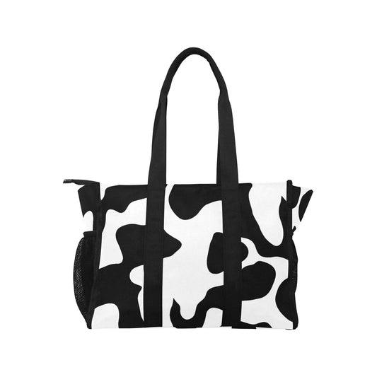 Vampire Art Retro Large Multi-pocket Beach Bag -