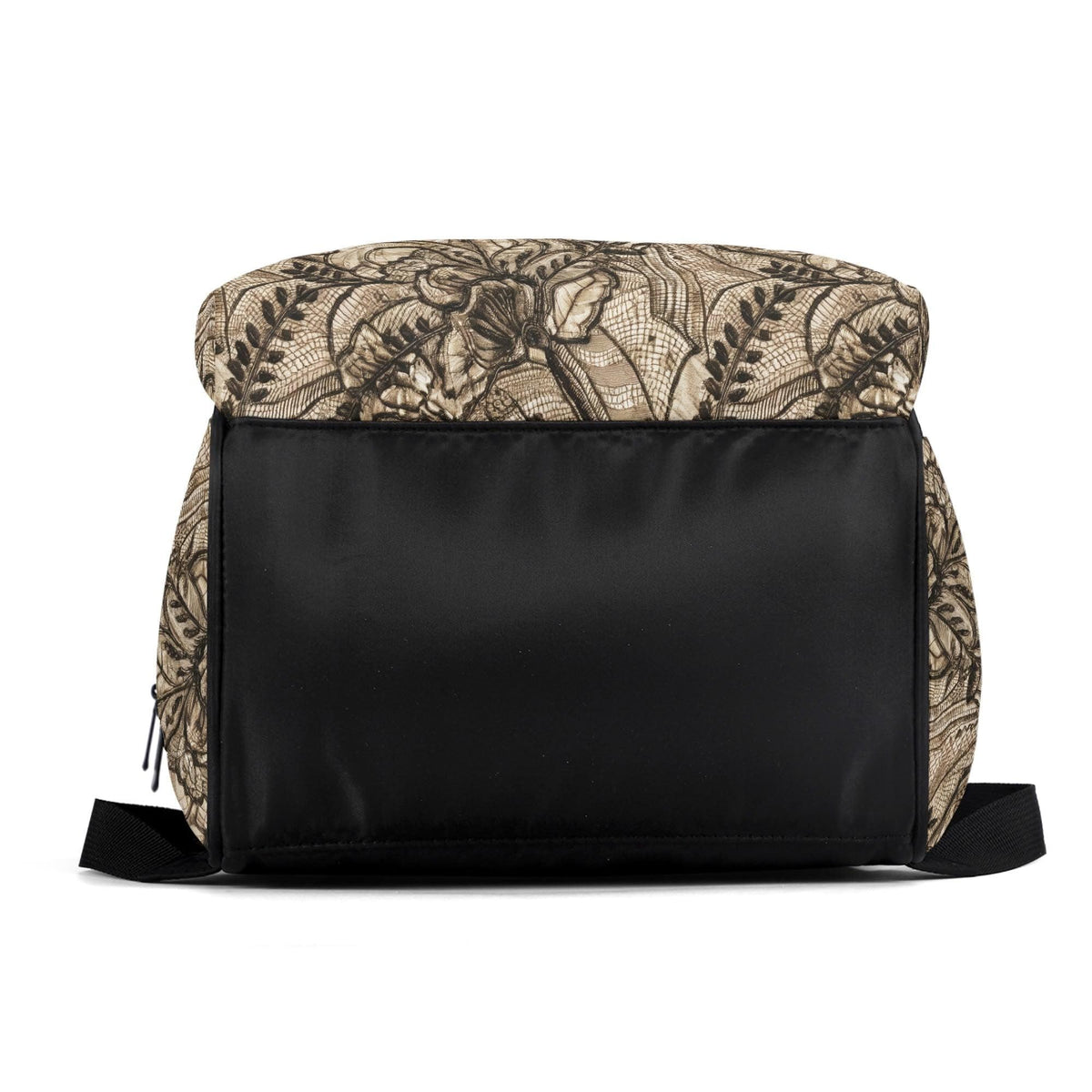 Goth Lace Diaper Bag Backpack – Large Capacity Polyester Twill Nursing Bag