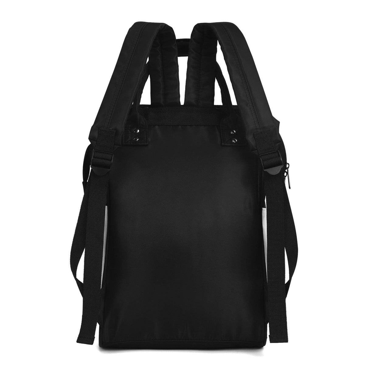 Goth Lace Diaper Bag Backpack – Large Capacity Polyester Twill Nursing Bag