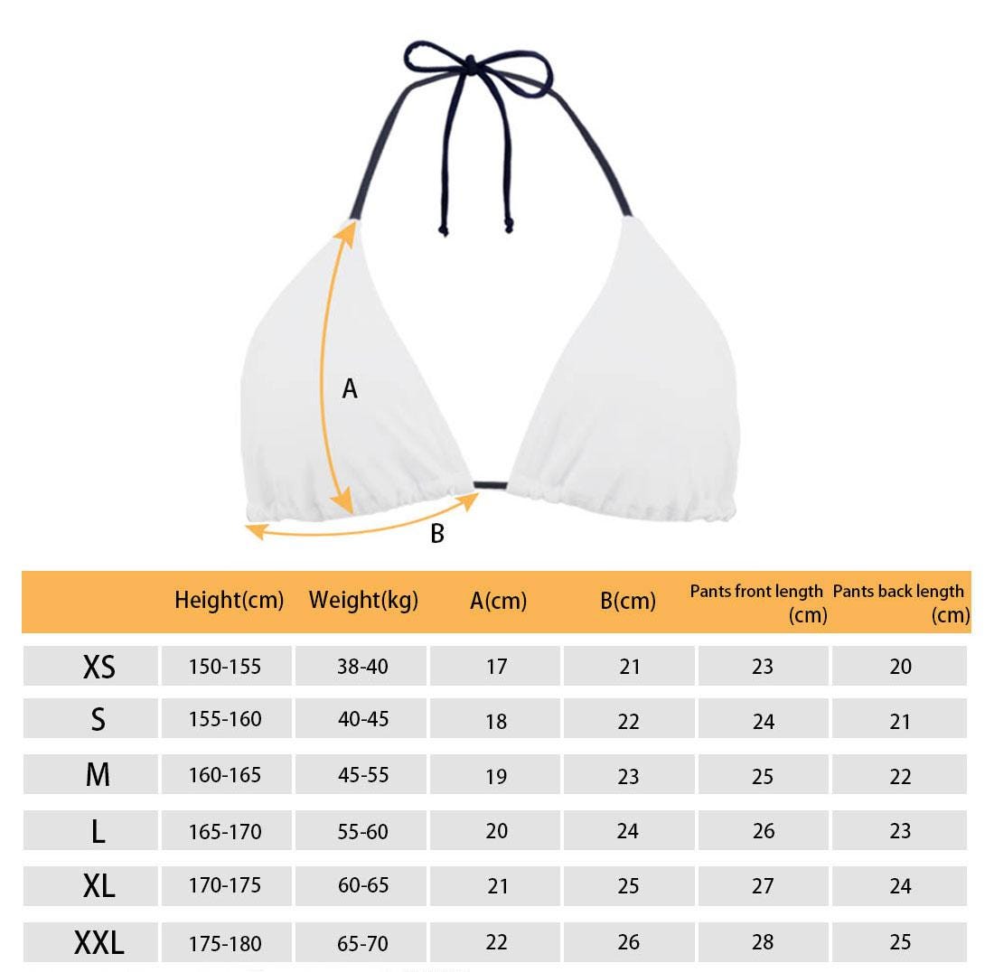 70s-Inspired Colours Classic Triangle Bikini Set, Removable Pads, Halter Swimsuit - Stripy Styles