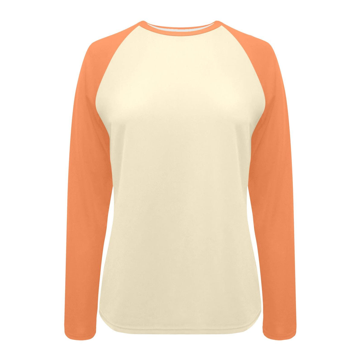 Retro 70s Raglan Rash Guard, Long Sleeve Surf Top