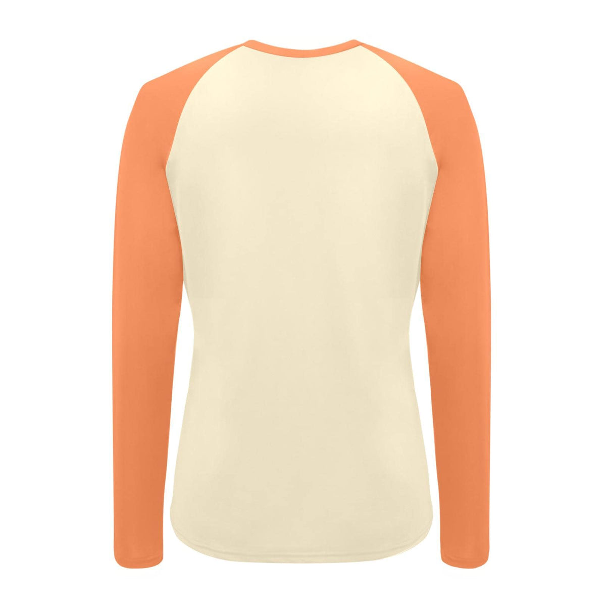 Retro 70s Raglan Rash Guard, Long Sleeve Surf Top
