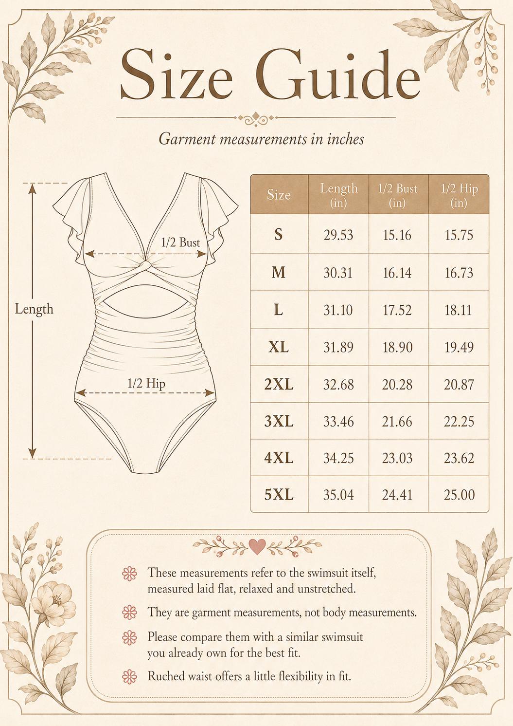 Coquette Romantic Vintage-Inspired Frills V-Neck Ruffle One-Piece Retro Swimsuit, Padding & Tummy Control, Pink