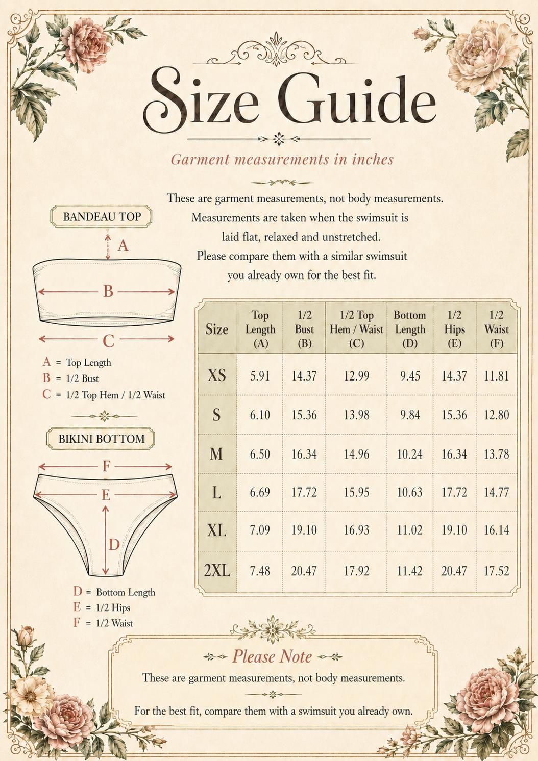 Bandeau Two-Piece Set, Strapless Bikini Swimsuit, Sexy Festival Tube-Top, Brown 1970s Y2K Mod Gradient