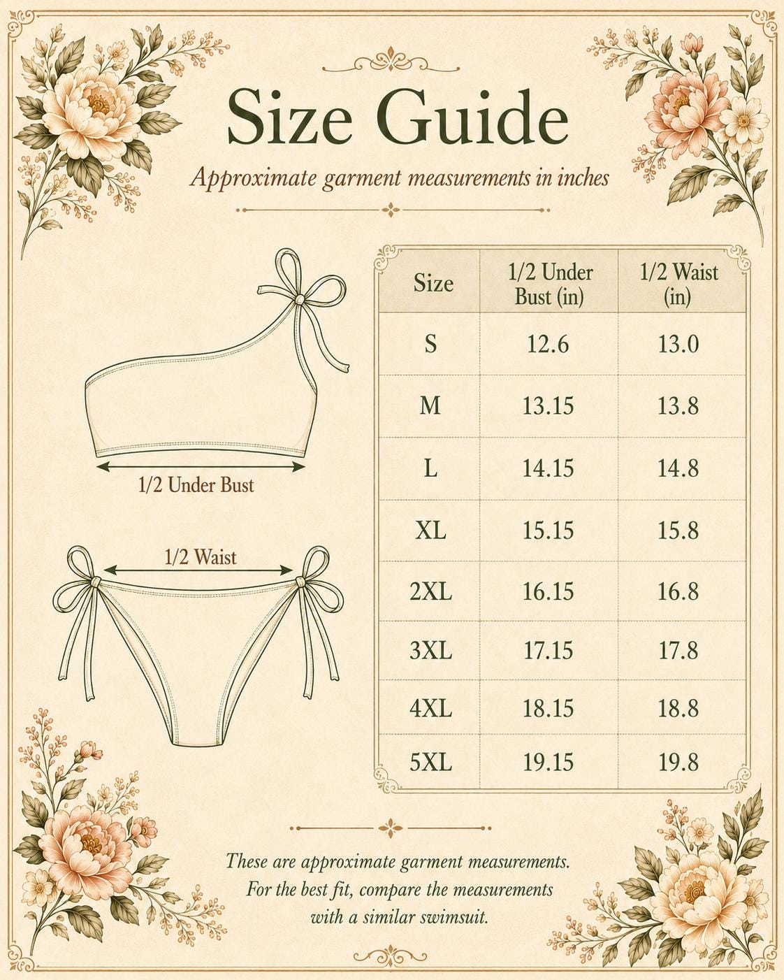 Dark Coquette Grunge Goth Lace Baroque Roses Black Trim Bikini, Off Shoulder Triangle Swimsuit