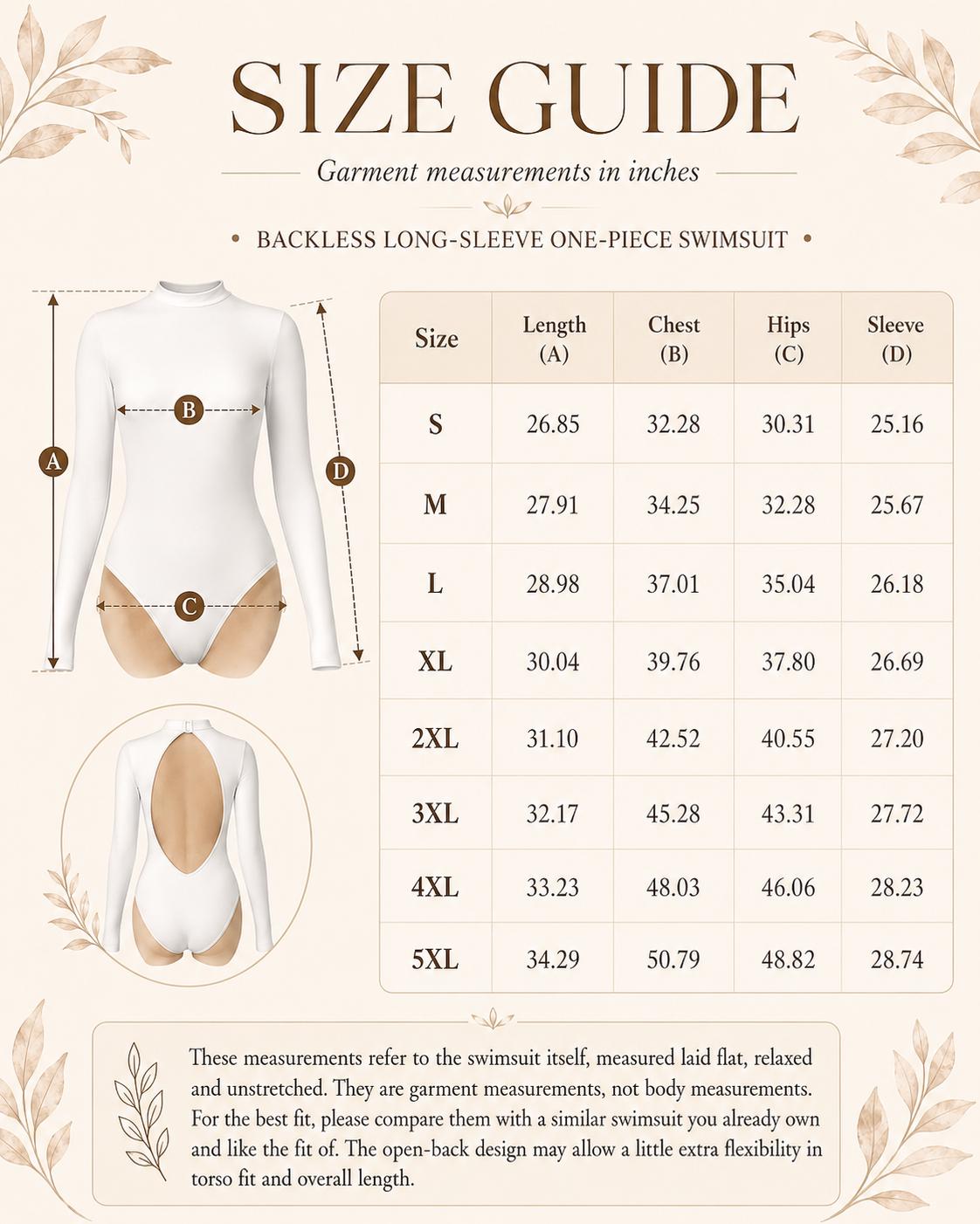 Black Long Sleeve Swimsuit – High Neck, Cut-Out Back, Thumbholes, High-Leg One Piece