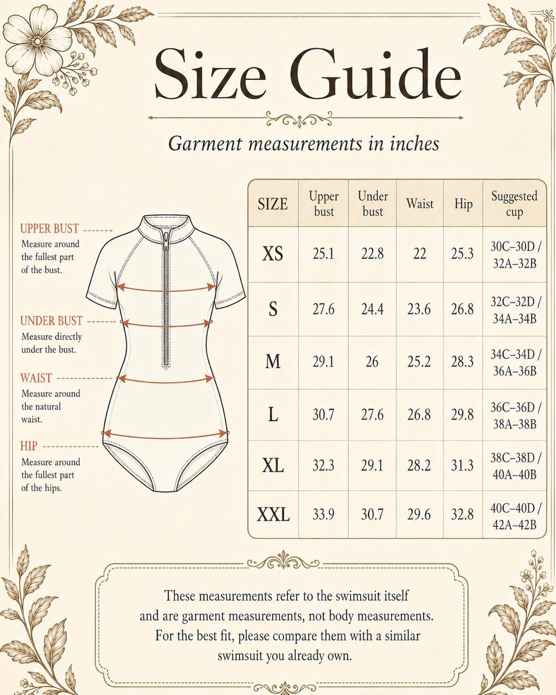 Lightweight Black Gingham Checkered Retro Swimsuit, Front-Zip High-Leg Rash-Guard- Unlined