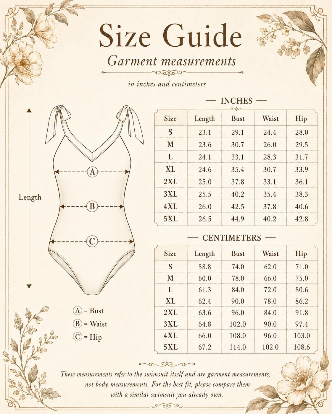 Retro Groovy 60s Tie Shoulder One-Piece Swimsuit, Built-In Chest Pads, S-5XL, Cyan & Brown