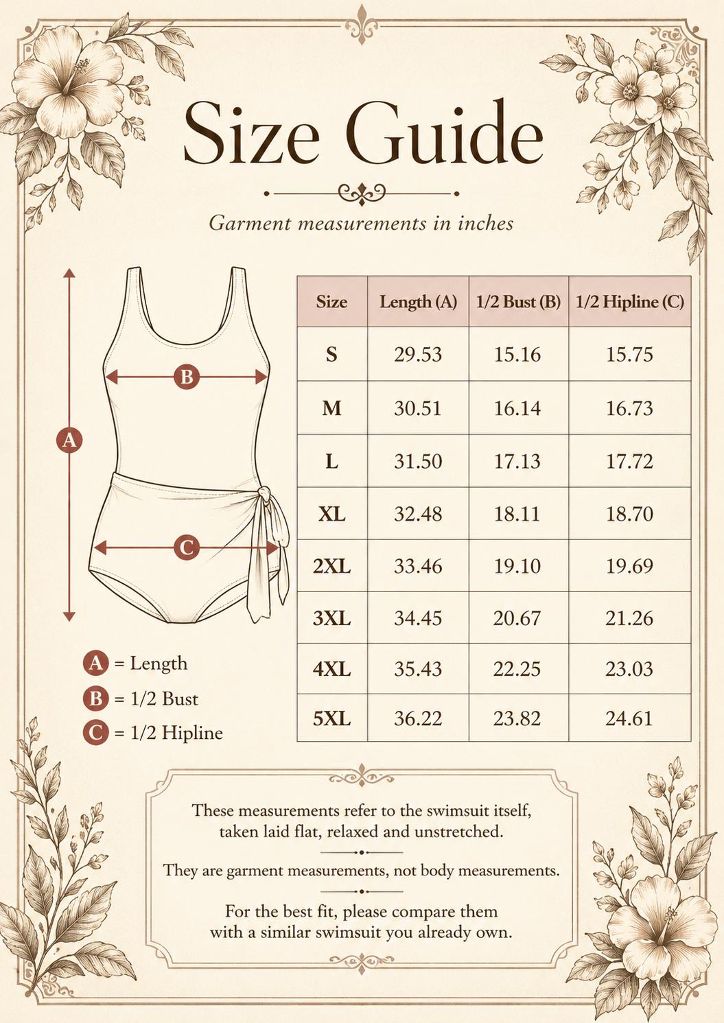 Retro Skirted One-Piece Swimsuit with Side Knot | Integrated Bottoms | Brown Gingham