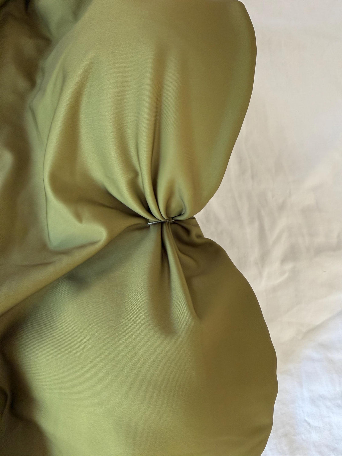 Olive Green Halter One-Piece Swimsuit, Retro Pin Up Swimwear