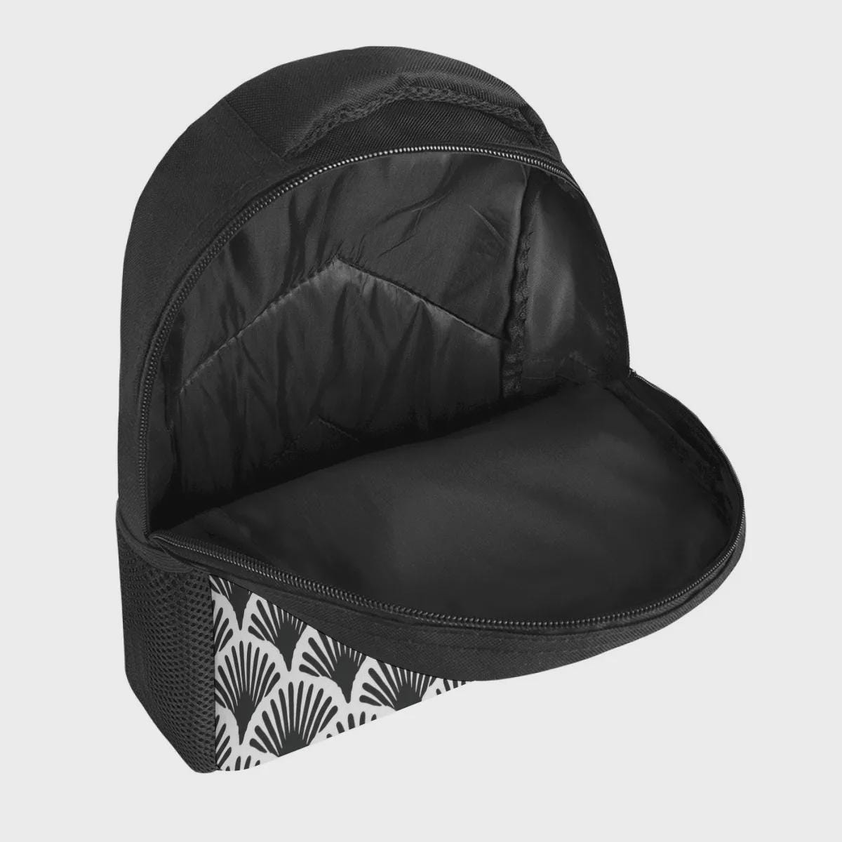 Vampire Art Black Art Deco-Inspired Student Backpack available in 3 sizes