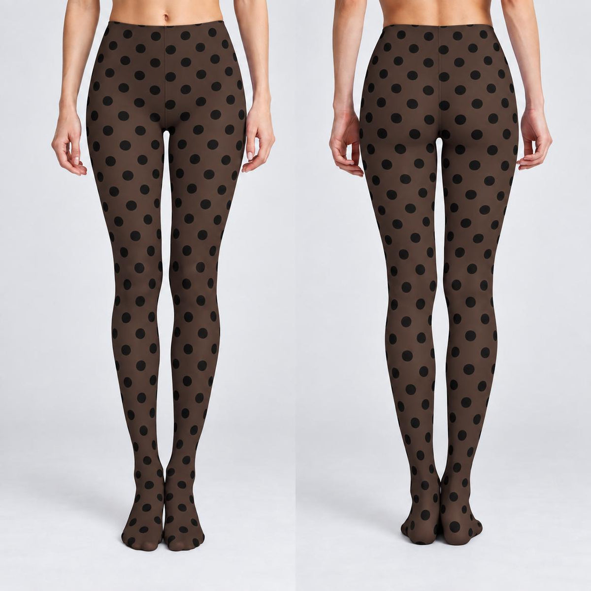 Dark Academia Retro Patterned Tights 2-Pack, Mix and Match Designs, Lightweight Stretch Hosiery